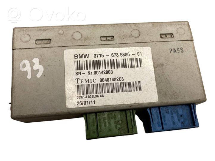 BMW X5 E70 Sterownik / Moduł tylnego zawieszenia pneumatycznego 6785386