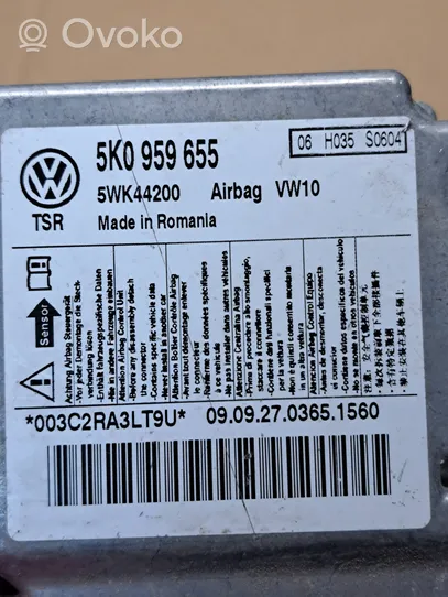 Volkswagen Golf VII Sterownik / Moduł Airbag 5K0959655