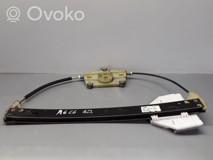 Audi A6 S6 C6 4F Meccanismo di sollevamento del finestrino posteriore senza motorino 4F0839462B