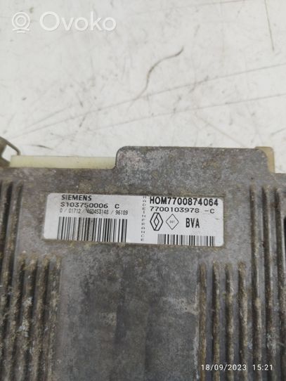 Renault Megane I Module de contrôle de boîte de vitesses ECU 7700103978