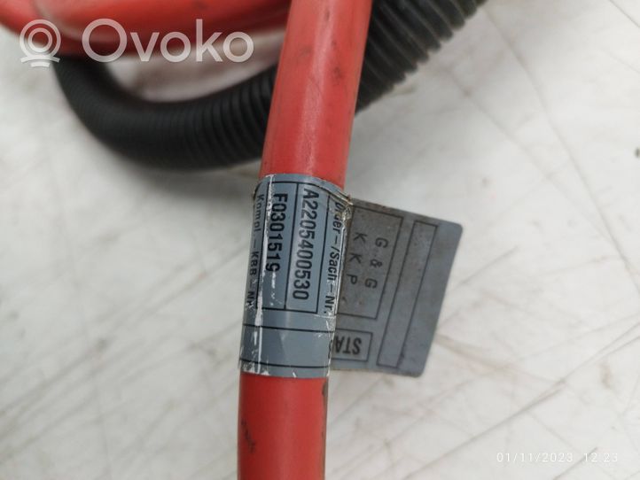 Mercedes-Benz S W220 Positive cable (battery) A2205400530