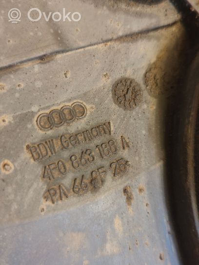 Audi A6 Allroad C6 Couvre-soubassement avant 4F0863188