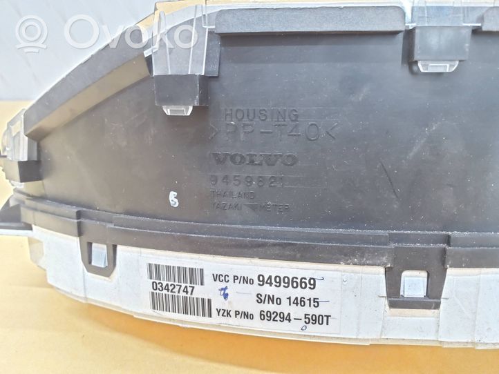 Volvo XC70 Tachimetro (quadro strumenti) 9459821