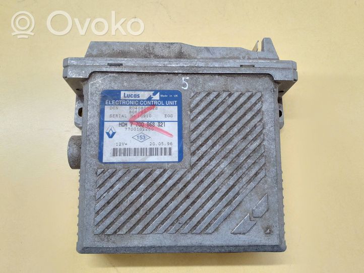 Volvo S40, V40 Engine control unit/module 7700868321