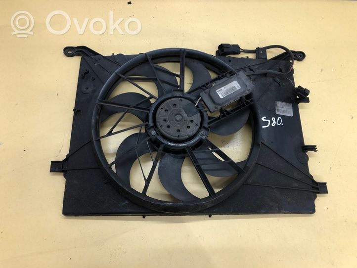 Volvo S60 Ventilateur, condenseur de climatisation 30647253