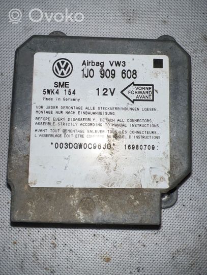 Volkswagen New Beetle Airbag control unit/module 1J0909608