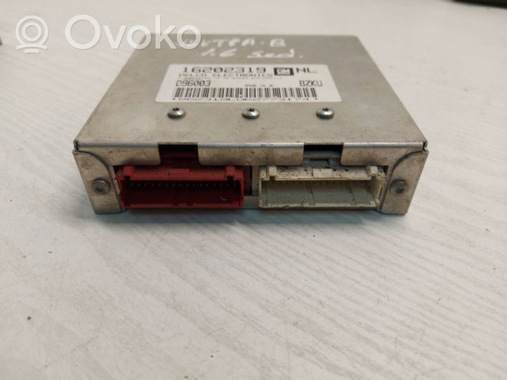 Opel Vectra B Sterownik / Moduł ECU 16202319