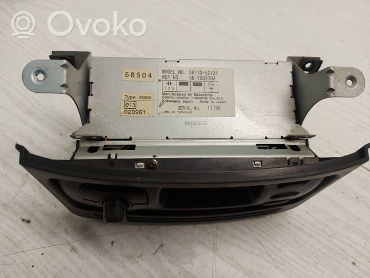 Toyota Yaris Verso Przełącznik komputera pokładowego 8611052121