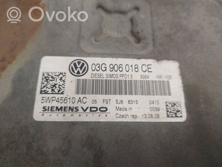 Volkswagen PASSAT B6 Sterownik / Moduł ECU 03G906018CE