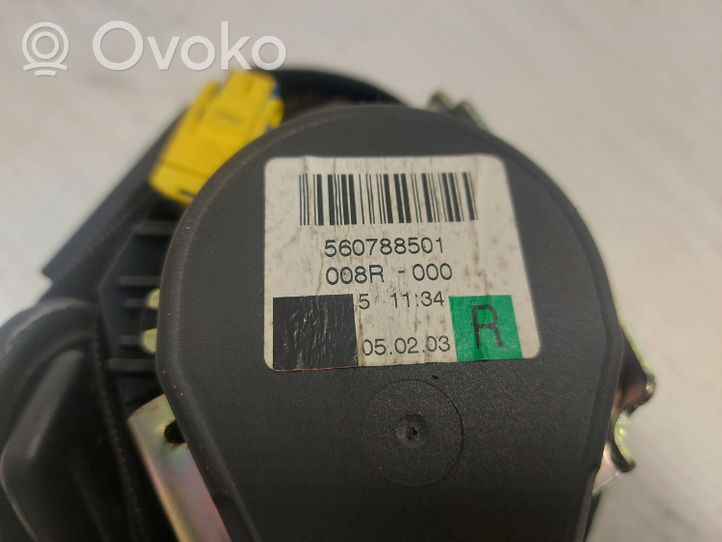 Audi A4 S4 B6 8E 8H Pas bezpieczeństwa fotela przedniego 560788501