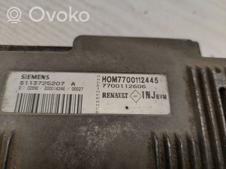 Renault Laguna I Calculateur moteur ECU 7700112606