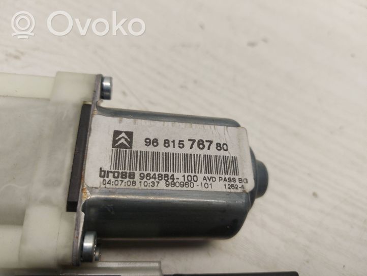 Citroen C4 I Moteur de lève-vitre de porte avant 964884100