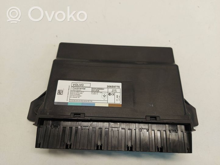 Volvo S60 Keyless (KESSY) go control unit/module 30659775