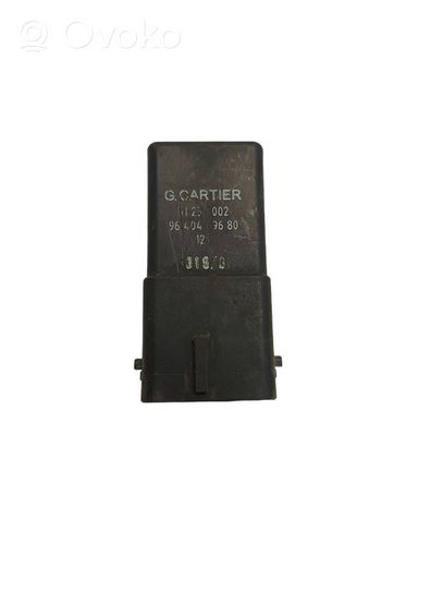 Citroen C1 Glow plug pre-heat relay 9640469680