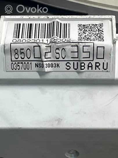 Subaru Forester SH Tachimetro (quadro strumenti) 0357001