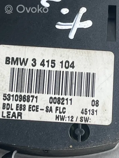 BMW X3 E83 Šviesų jungtukas 3415104