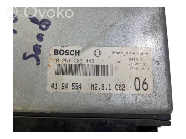 Saab 9000 CS Sterownik / Moduł ECU 0261203448