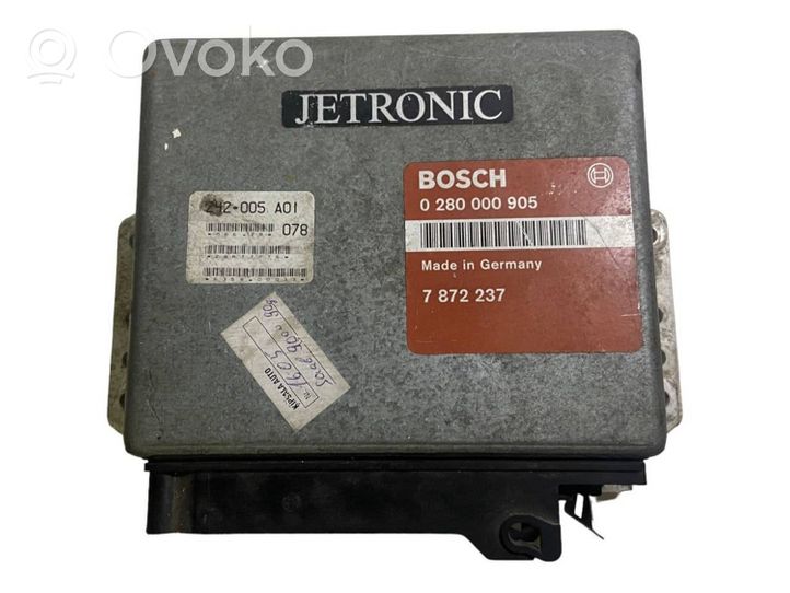 Saab 9000 CS Sterownik / Moduł ECU 0280000905