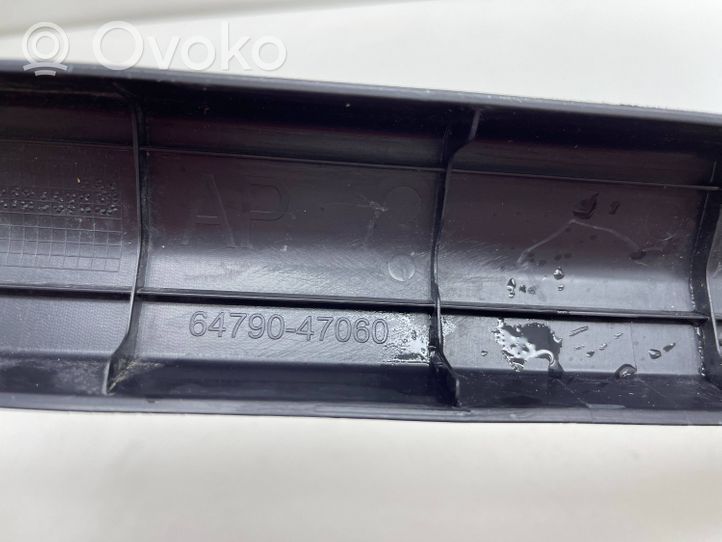 Toyota Prius (XW50) Protection de seuil de coffre 6479047060