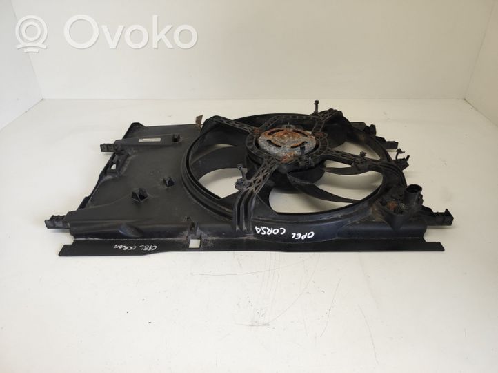 Opel Corsa D Elektrinis radiatorių ventiliatorius 55701410