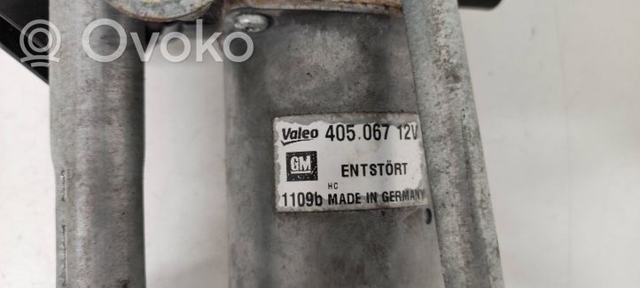 Opel Corsa D Etupyyhkimen vivusto ja moottori 40506712V