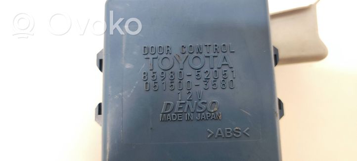 Toyota Yaris Verso Inne komputery / moduły / sterowniki 8598052051