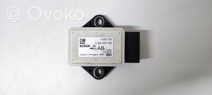 Opel Corsa D ESP acceleration yaw rate sensor 13267138