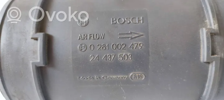 Opel Vectra C Измеритель потока воздуха 24437503