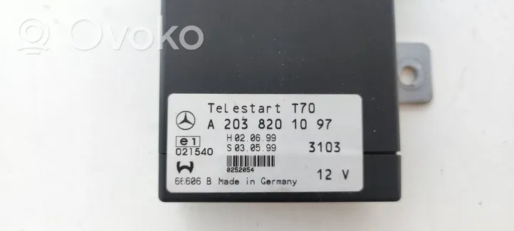 Mercedes-Benz E W211 Telefono valdymo blokas A2038201097