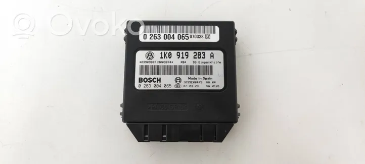 Volkswagen Touran I Parking PDC control unit/module 1K0919283A