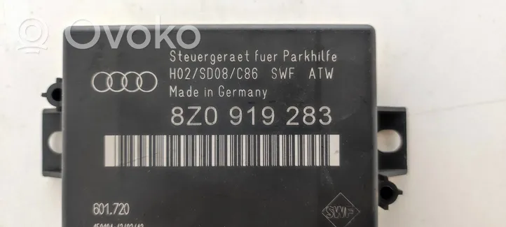 Audi A6 S6 C5 4B Pysäköintitutkan (PCD) ohjainlaite/moduuli 8Z0919283