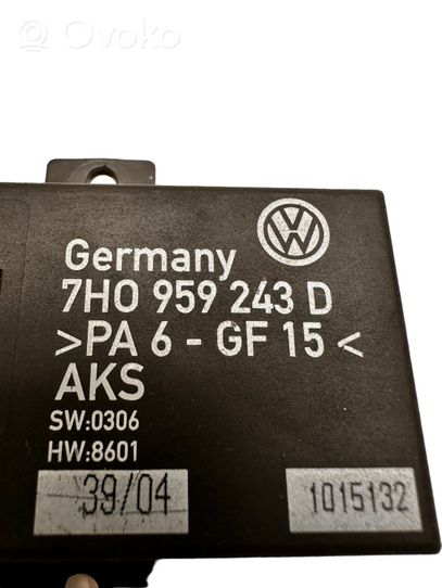 Volkswagen Multivan T5 Other control units/modules 7H0959243D