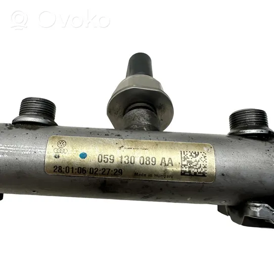 Audi A6 S6 C6 4F Sensore di pressione del carburante 059130758L