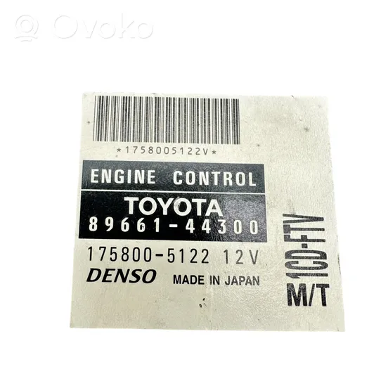 Toyota Avensis Verso Engine control unit/module 8966144300