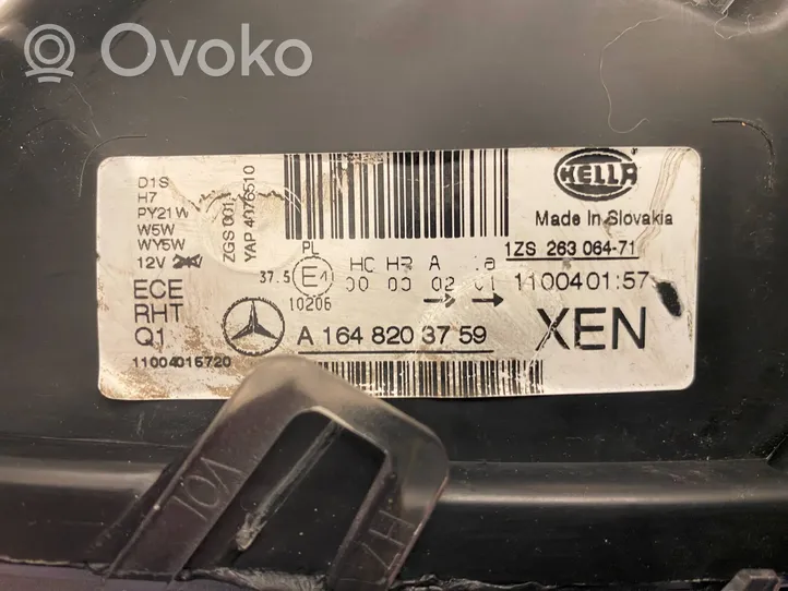 Mercedes-Benz ML AMG W164 Priekšējais lukturis A1648203759