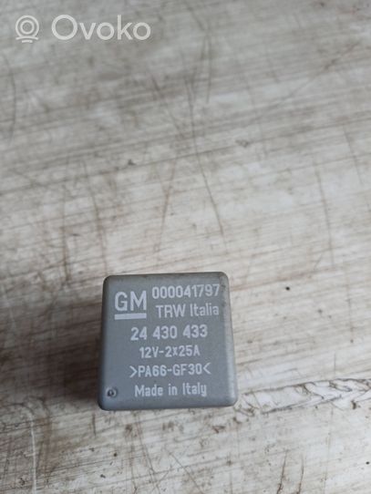 Opel Meriva A Other relay 24430433