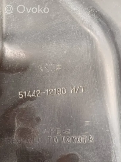 Toyota Corolla Verso E121 Moottorin alustan välipohjan roiskesuoja 5144212180