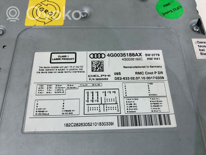 Audi A6 S6 C7 4G Chiave/comando di accensione (usato) 4G0035188AX