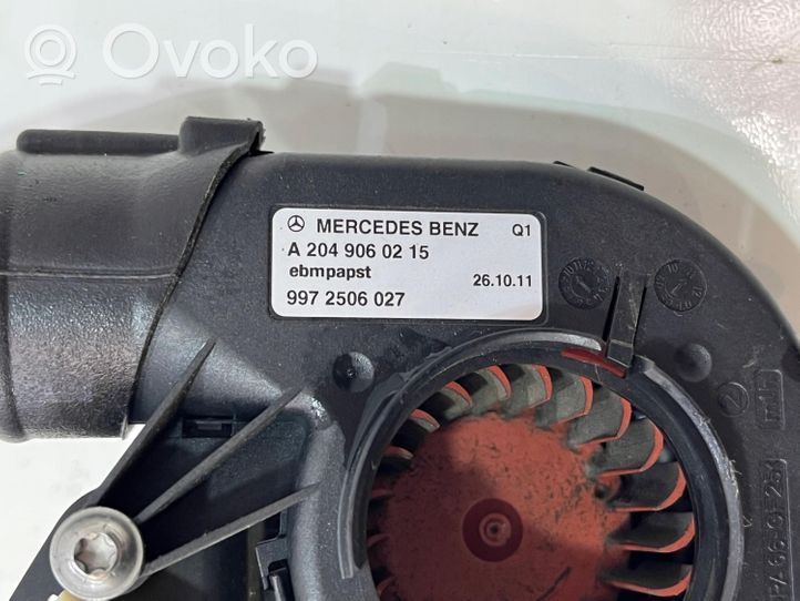 Mercedes-Benz C W204 Sėdynės ventiliatorius/ putikas A2049060215 | 888.112.200