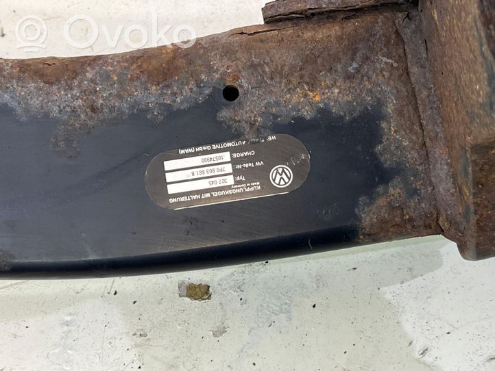 Volkswagen Touareg II Rear bumper support beam 