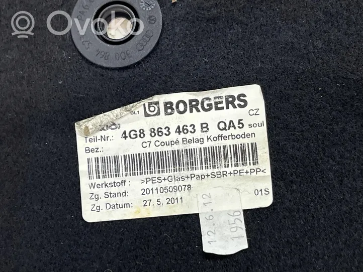 Audi A7 S7 4G Bagažinės kilimas 4G8863463B