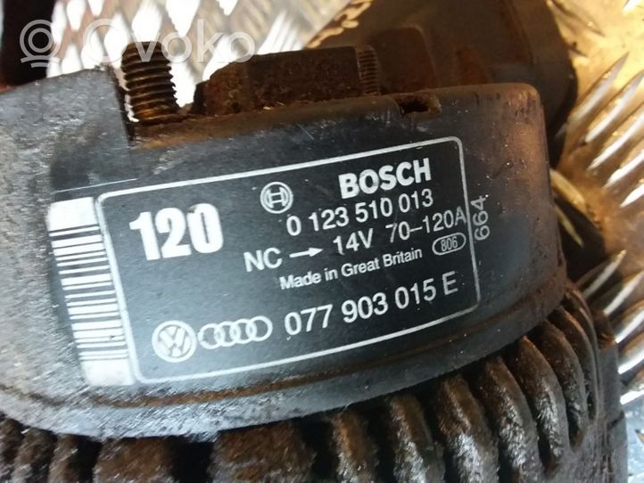 Audi A8 S8 D2 4D Générateur / alternateur 0123510013