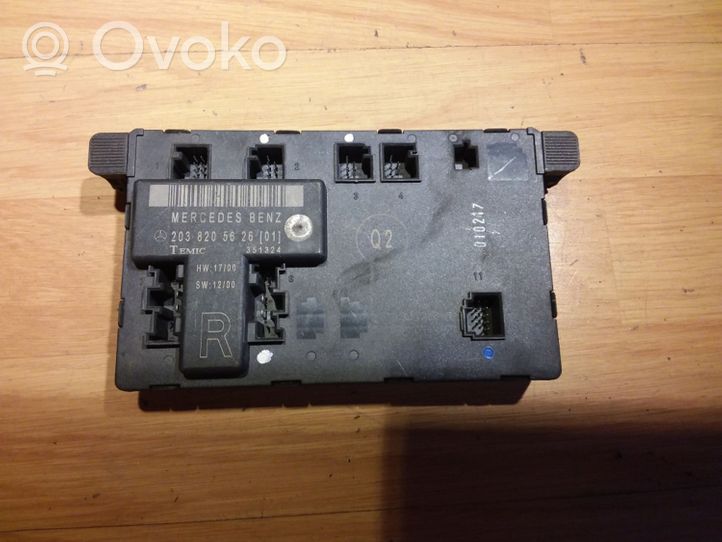 Mercedes-Benz C W203 Module confort 2038205626