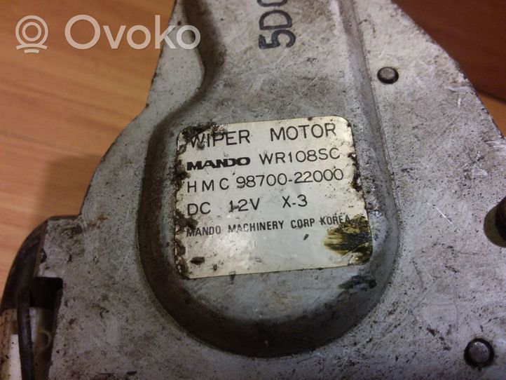 Hyundai Accent Takalasinpyyhkimen moottori 9870022000