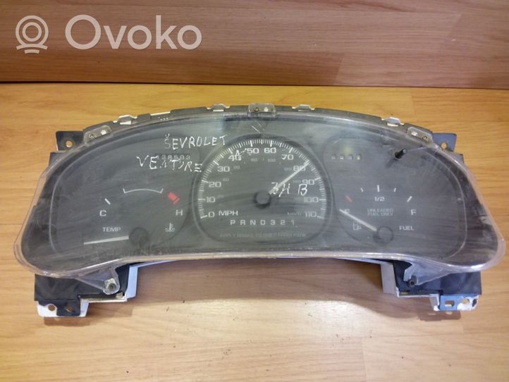 Chevrolet Venture Speedometer (instrument cluster) 16258651