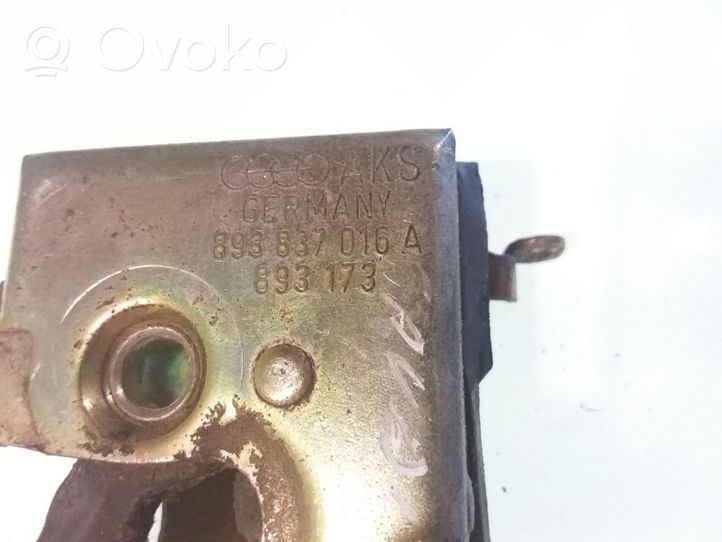 Audi 80 90 B3 Zamek drzwi przednich 893837016A