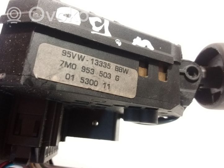 Volkswagen Sharan Leva/interruttore dell’indicatore di direzione e tergicristallo 7M0953503G