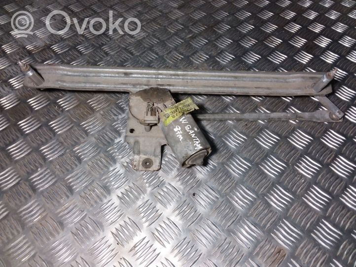 Volkswagen PASSAT B2 Mechanizm i silniczek wycieraczek szyby przedniej / czołowej 321955605A