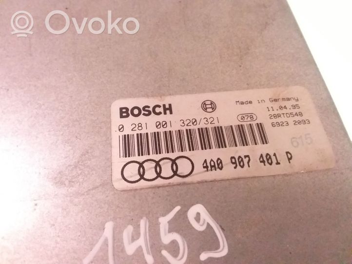 Audi A6 S6 C4 4A Sterownik / Moduł ECU 4A0907401P