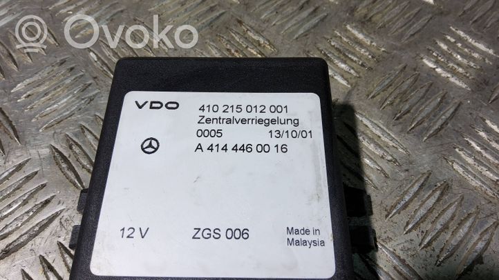 Mercedes-Benz Vaneo W414 Muut ohjainlaitteet/moduulit A4144460016